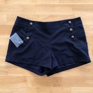 Nautical Inspired Navy Shorts